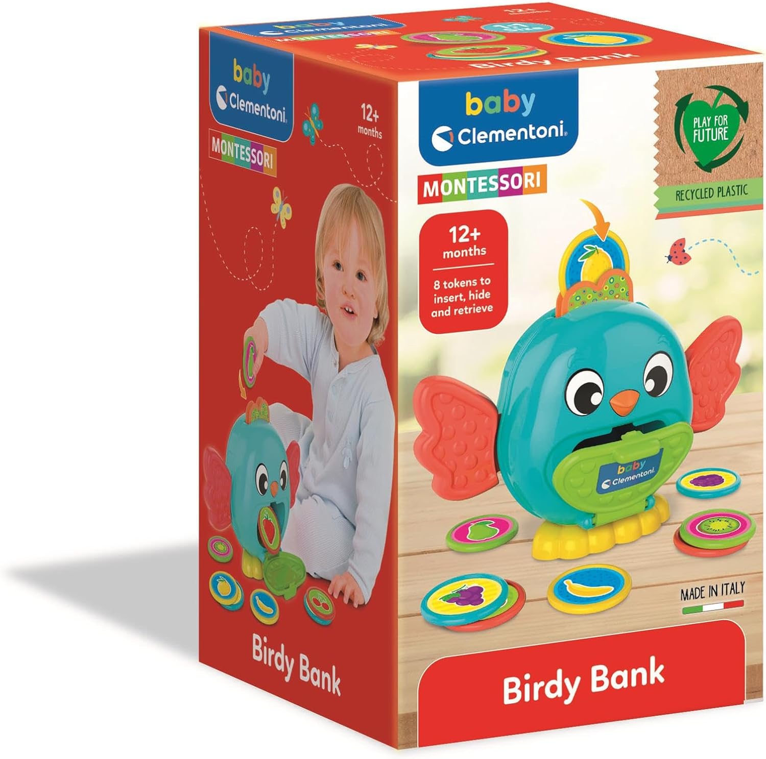 Baby Clementoni - Bird Coin Box
