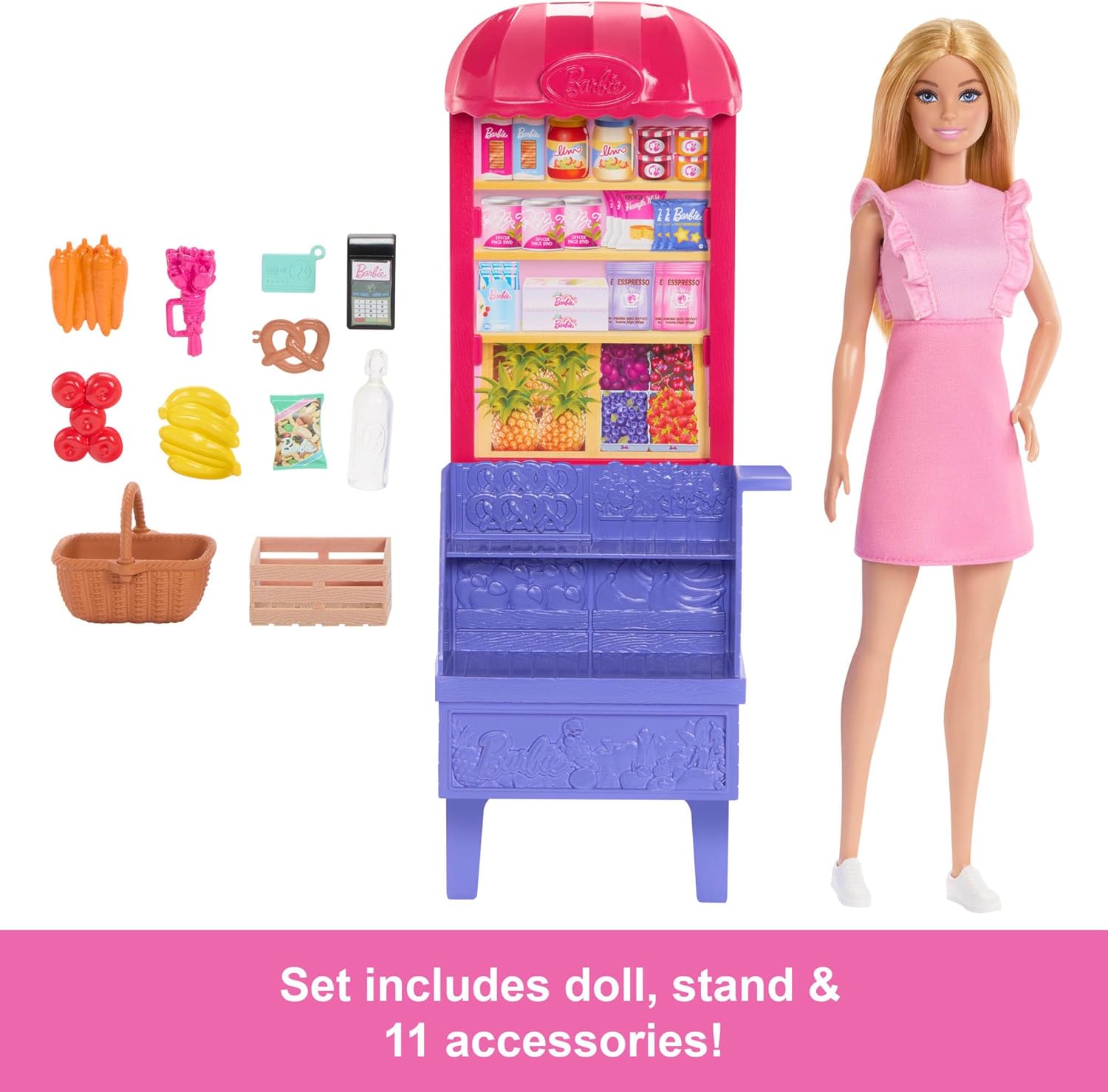 Barbie and Teresa Recipe for Friendship Malibu Barbie at the Market Set