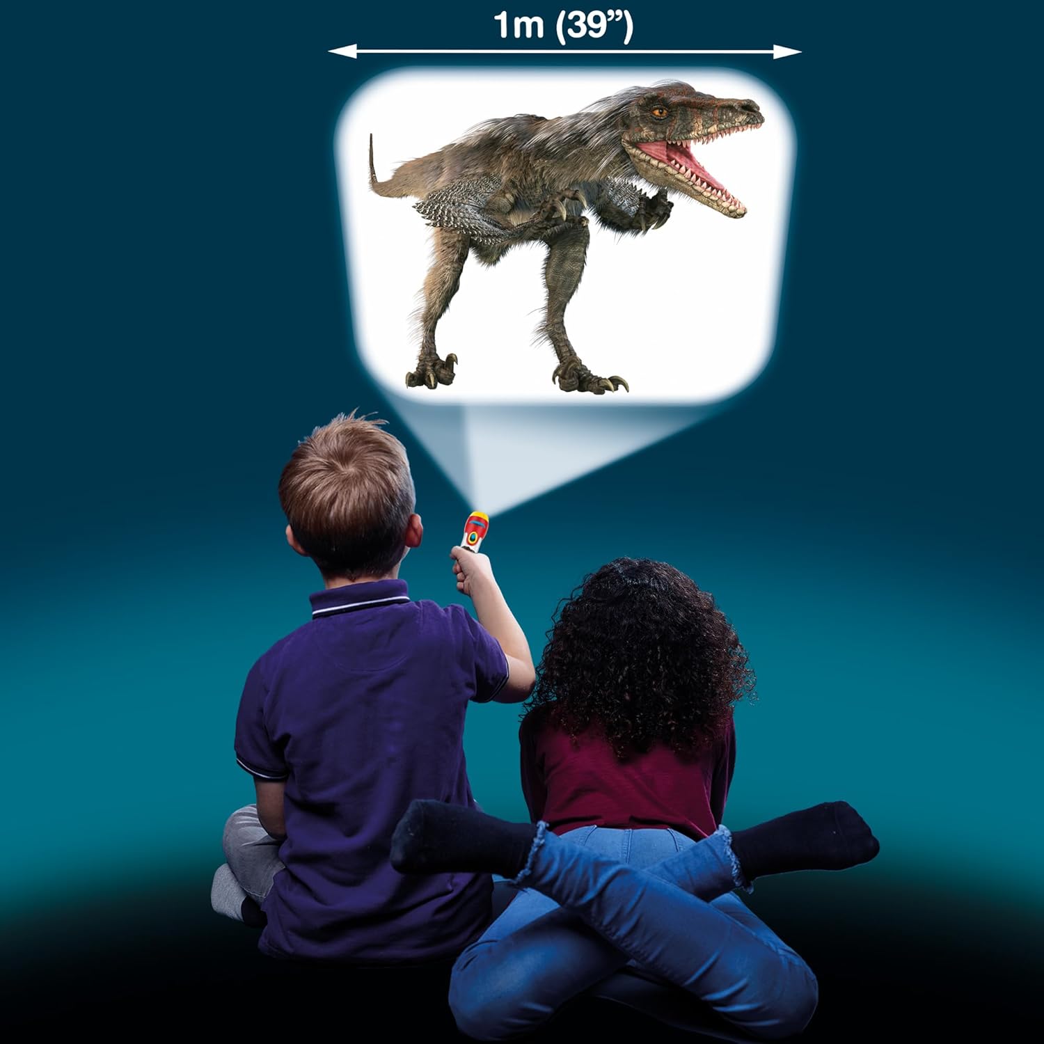 National History Dinosaur Torch & Projector
