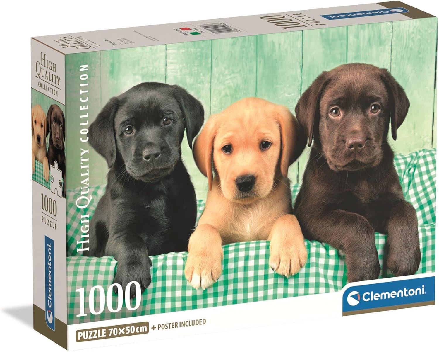 Clementoni Three Labs 1000 Piece Puzzle High Quality Collection