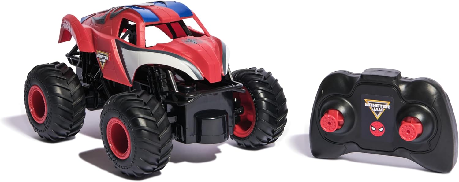 Monster Jam 1:24 Radio Controlled Spider-Man Monster Truck