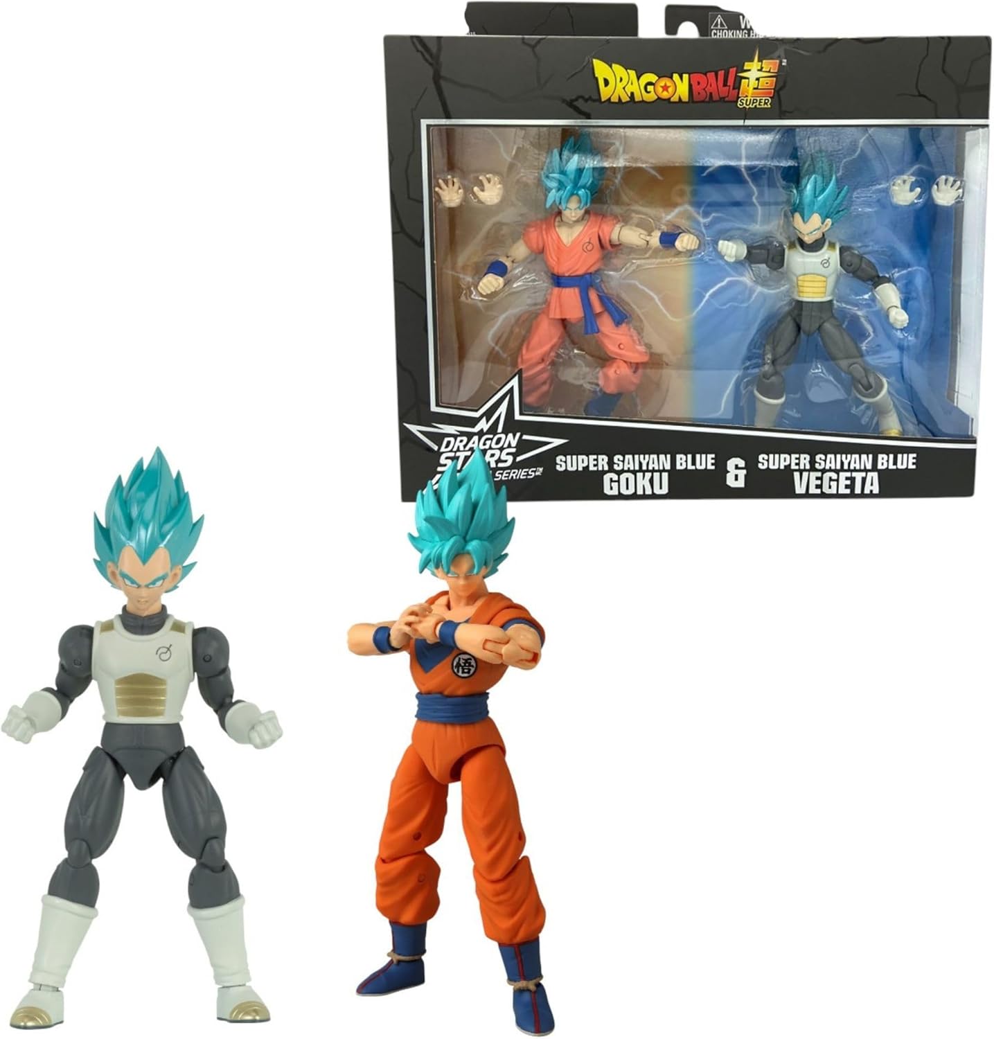 DRAGON BALL - Dragon Stars Battle Pack Goku vs Vegeta - Action Figures 12cm