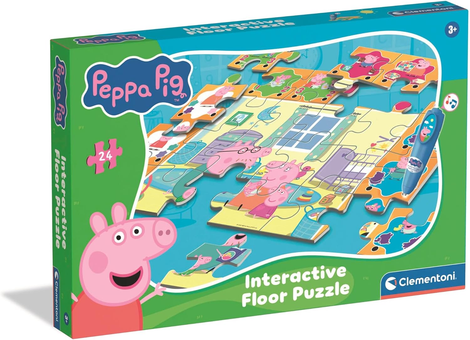 Clementoni Peppa Pig Interactive Floor Puzzle