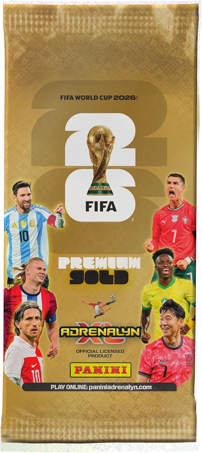 FIFA World Cup 2026 Adrenalyn XL Premium Gold Booster