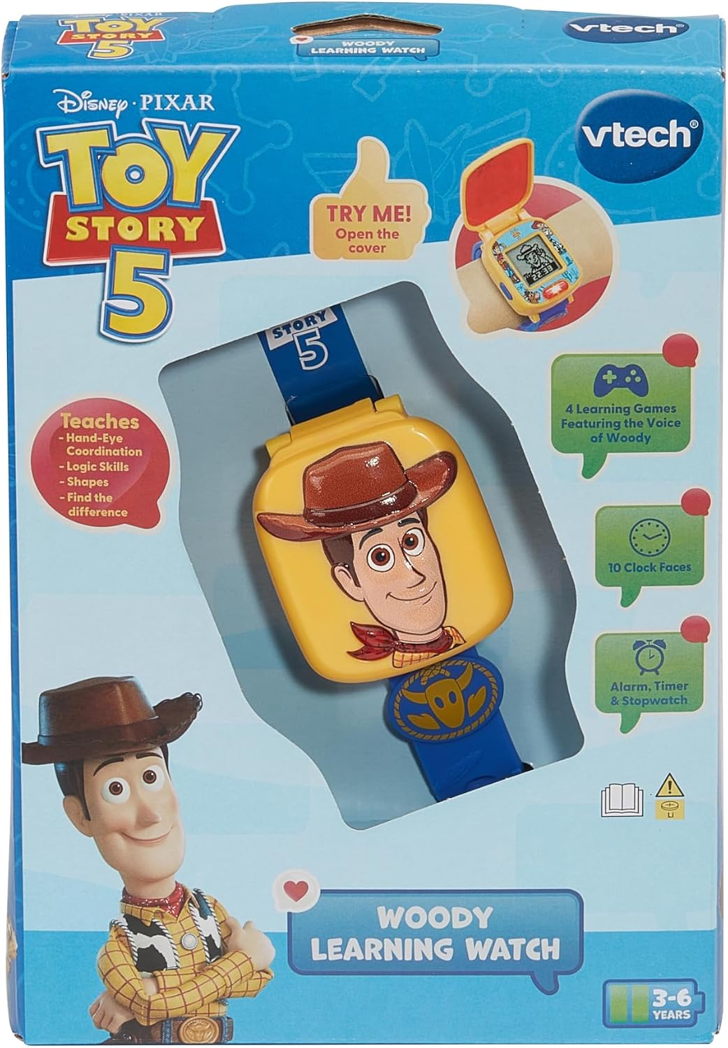 VTech Toy Story 5 Woody Learning Watch