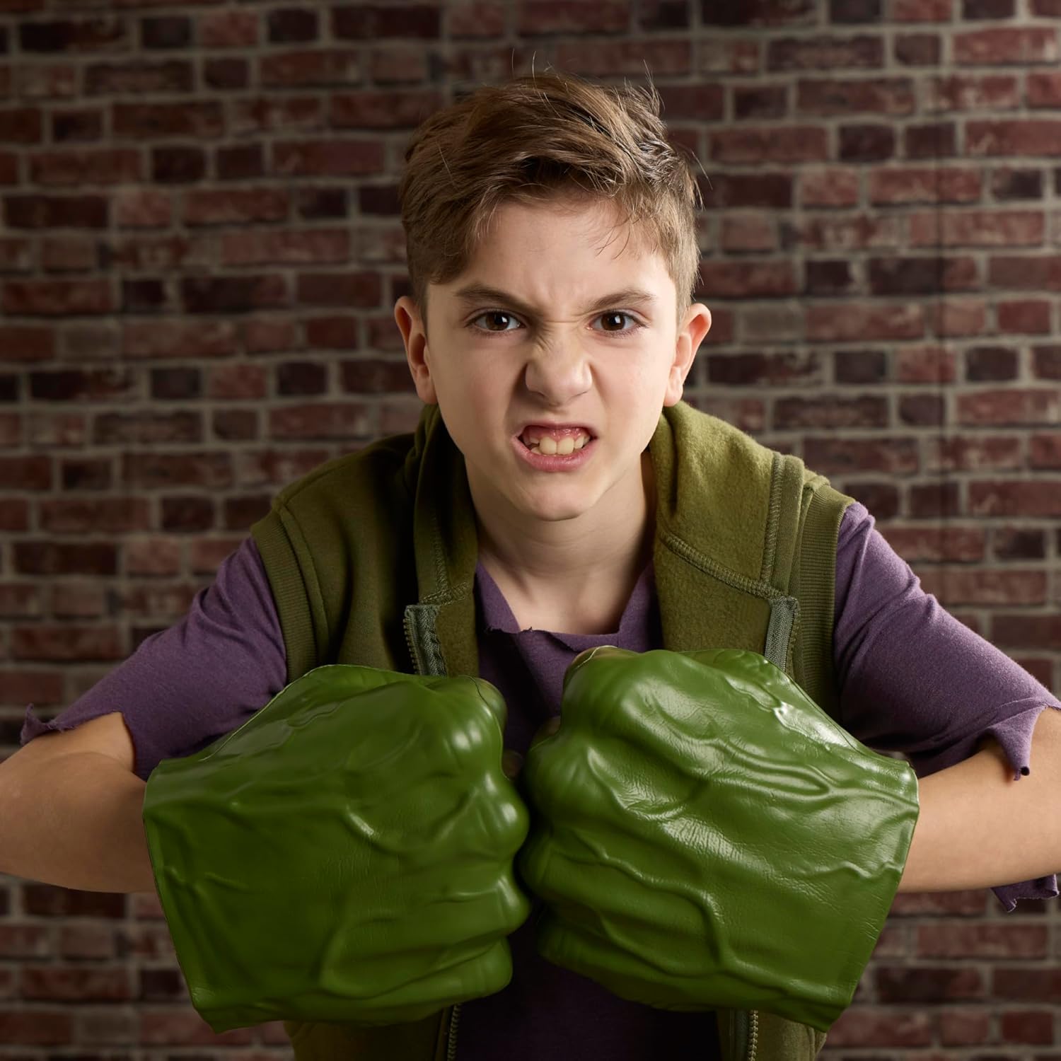 Marvel Spiderman Hulk Gamma Smash Fists
