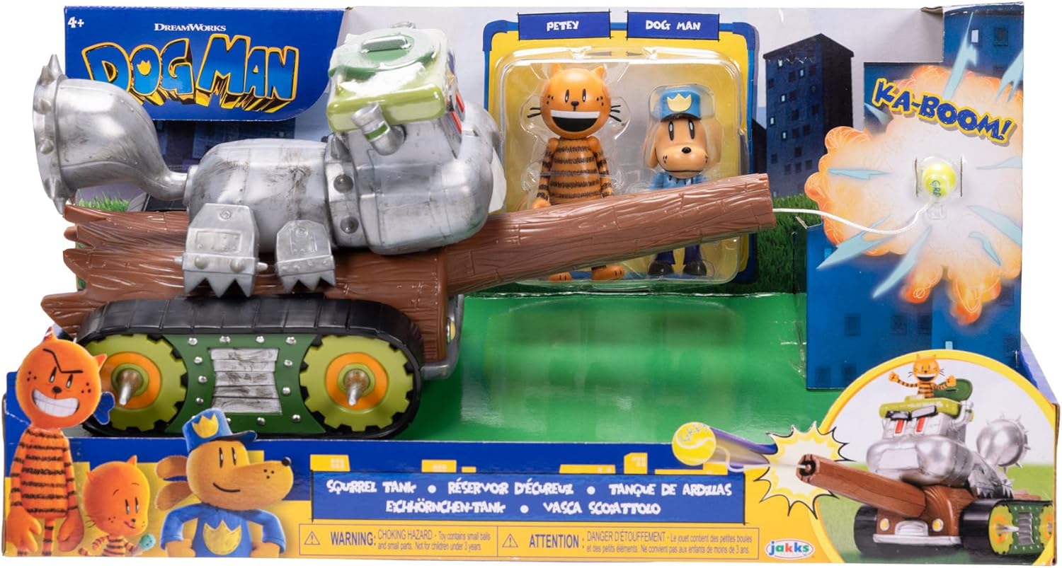 Dogman Squirrel Tank with Figures