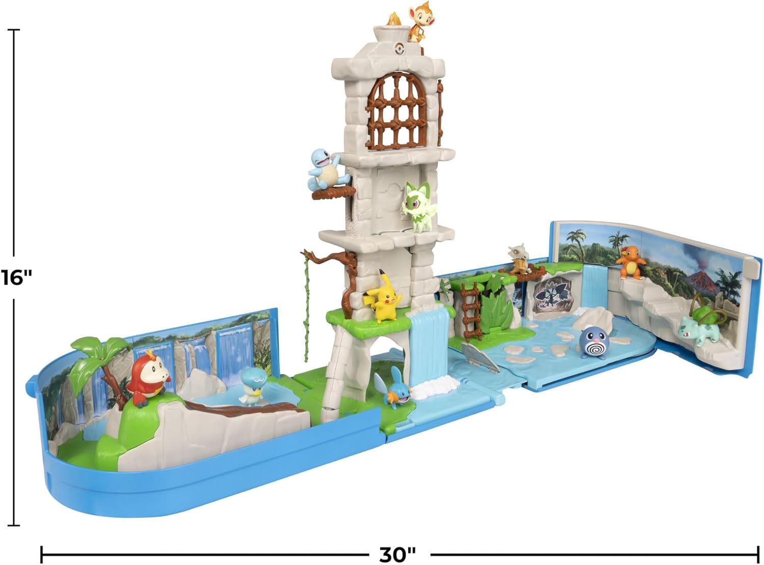 Pokemon Carry Case Battle Ruins Playset