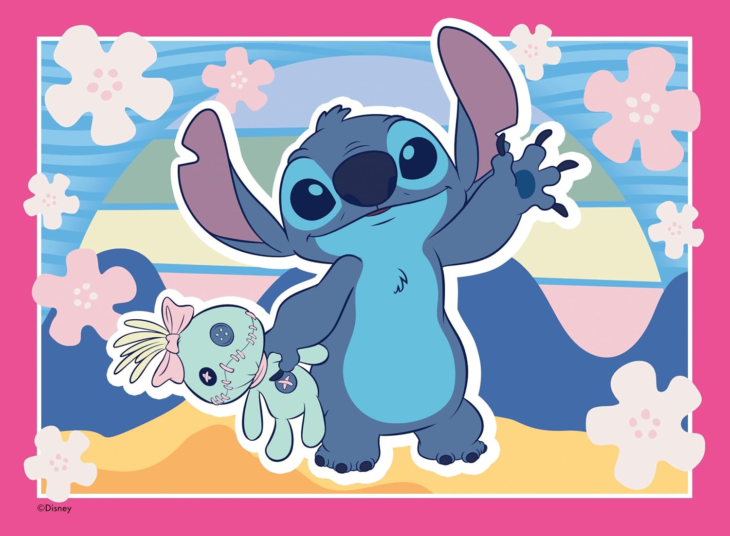 Speedy Puzzle Stitch 4x 35 Piece Jigsaw Puzzle