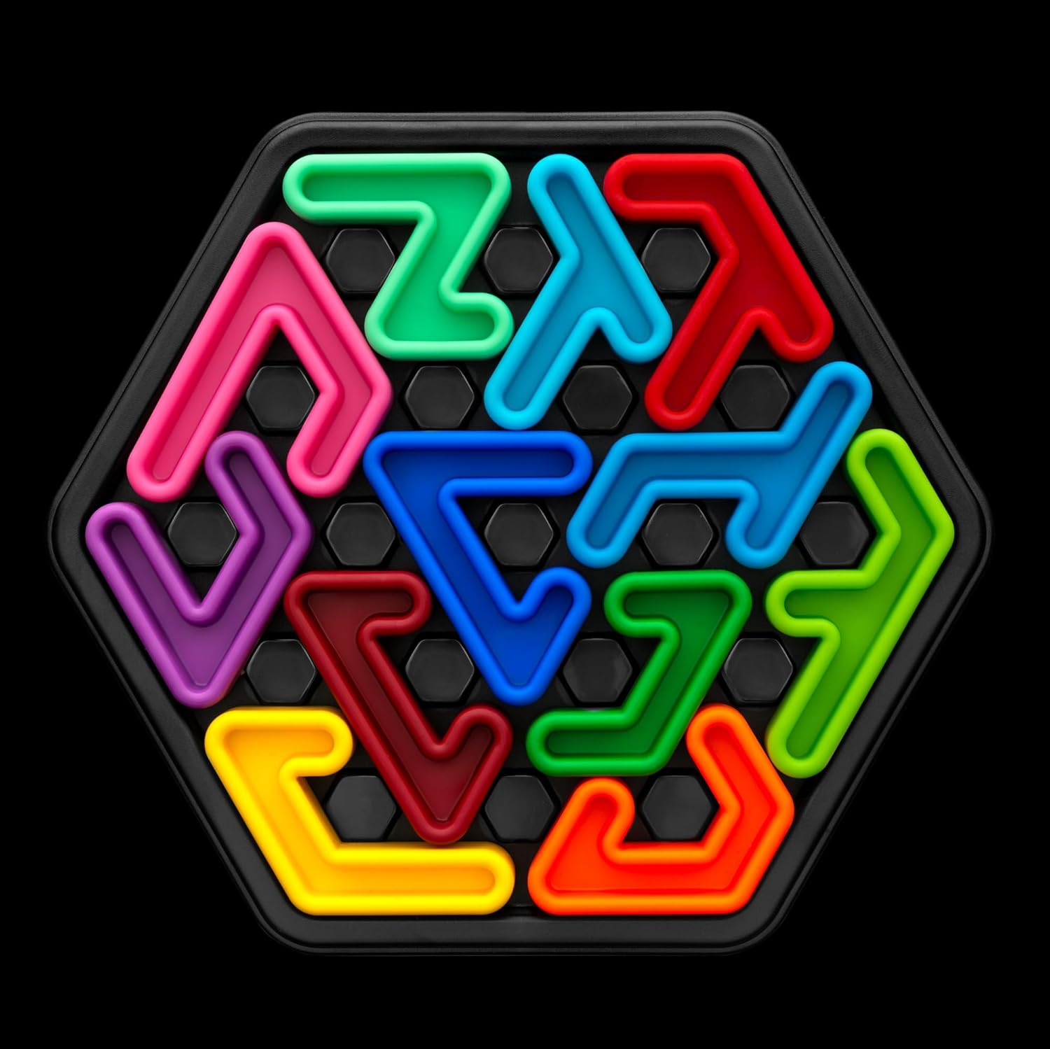 IQ Deluxe - Hexagon 1 Player Logic Game
