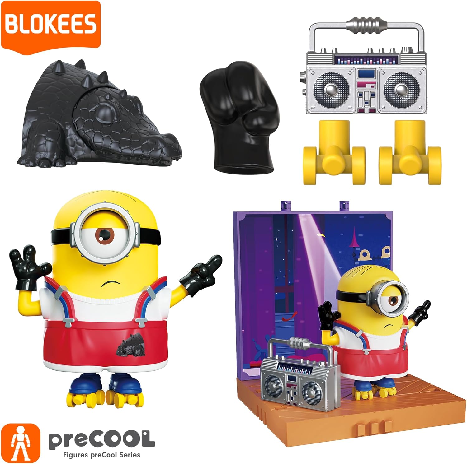 Blokees Figures -preCOOL - Minions  - Celebration Party Series Assortment