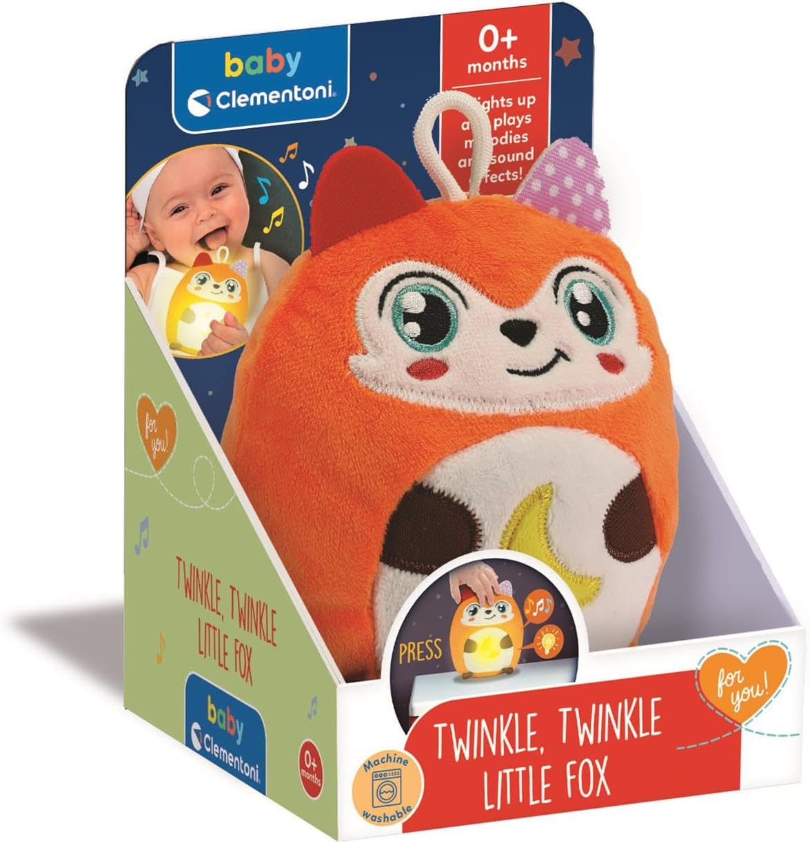 Baby Clementoni - Twinkle Twinkle Little Fox