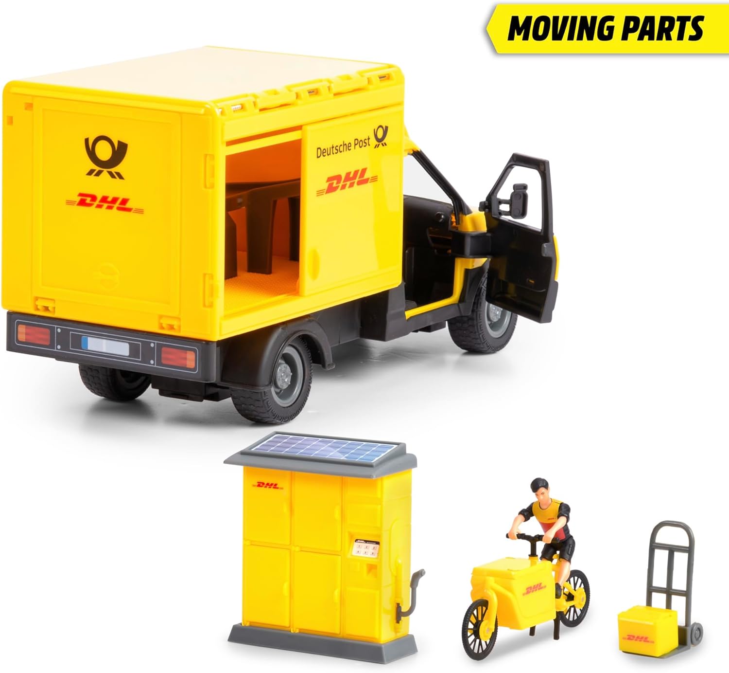 Dickie DHL Delivery Set with Light & Sound