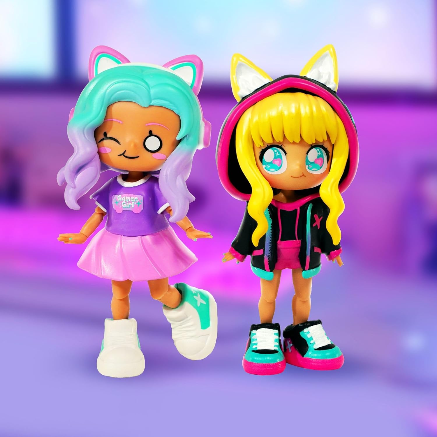 Animakii Doll Gamer & Cyberpunk Pack