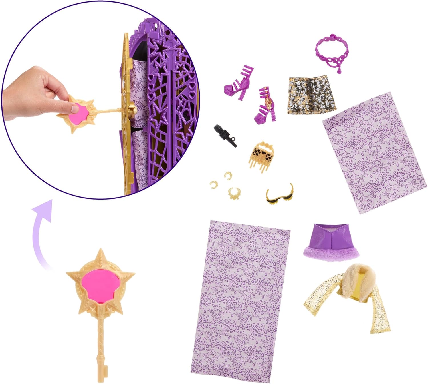 Monster High Skulltimate Secrets Hauntlywood Mysteries Doll Clawdeen Wolf