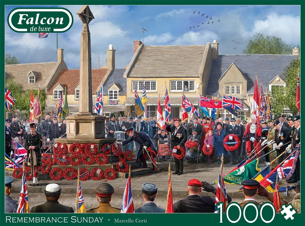 Falcon Puzzles - Remembrance Sunday (1000 pieces)