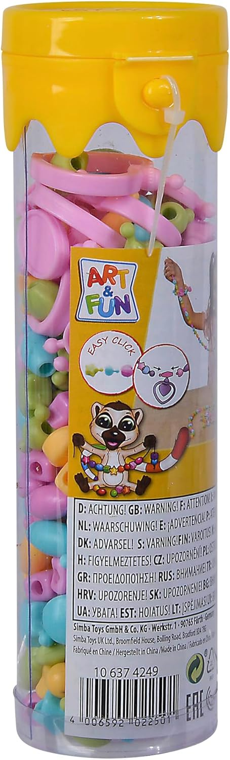 Simba Art & Fun Easy Click Beads in Tube