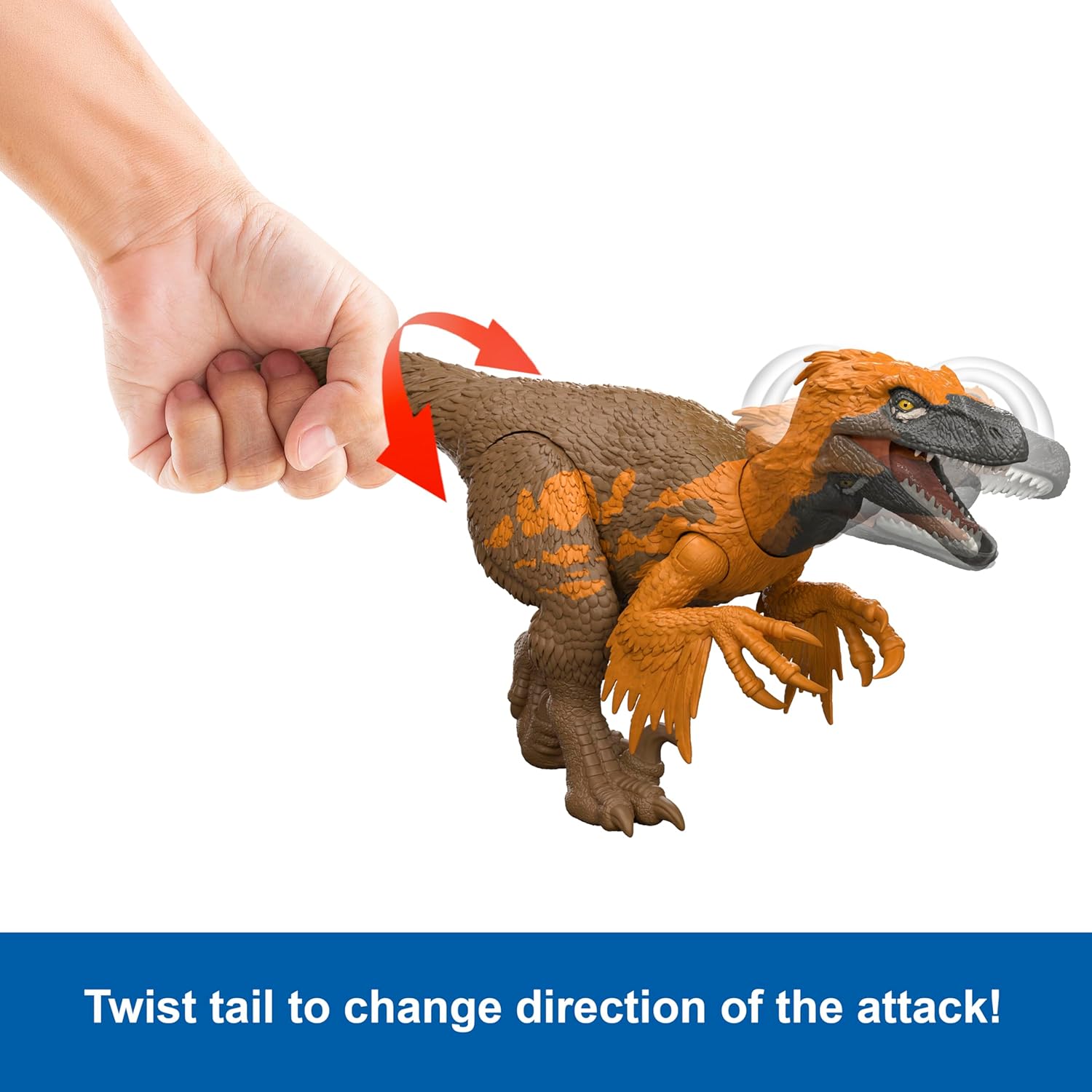 Jurassic World Rebirth - Wild Roar Utahraptor