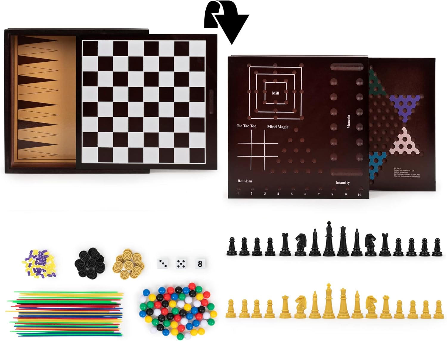 Family 10 Game Compendium Set