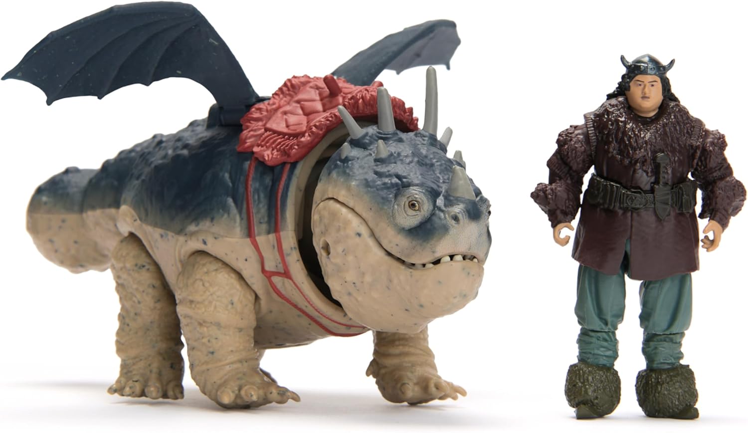 Dreamworks How to Train your Dragon Gronckle & Fishlegs Action Figure Set
