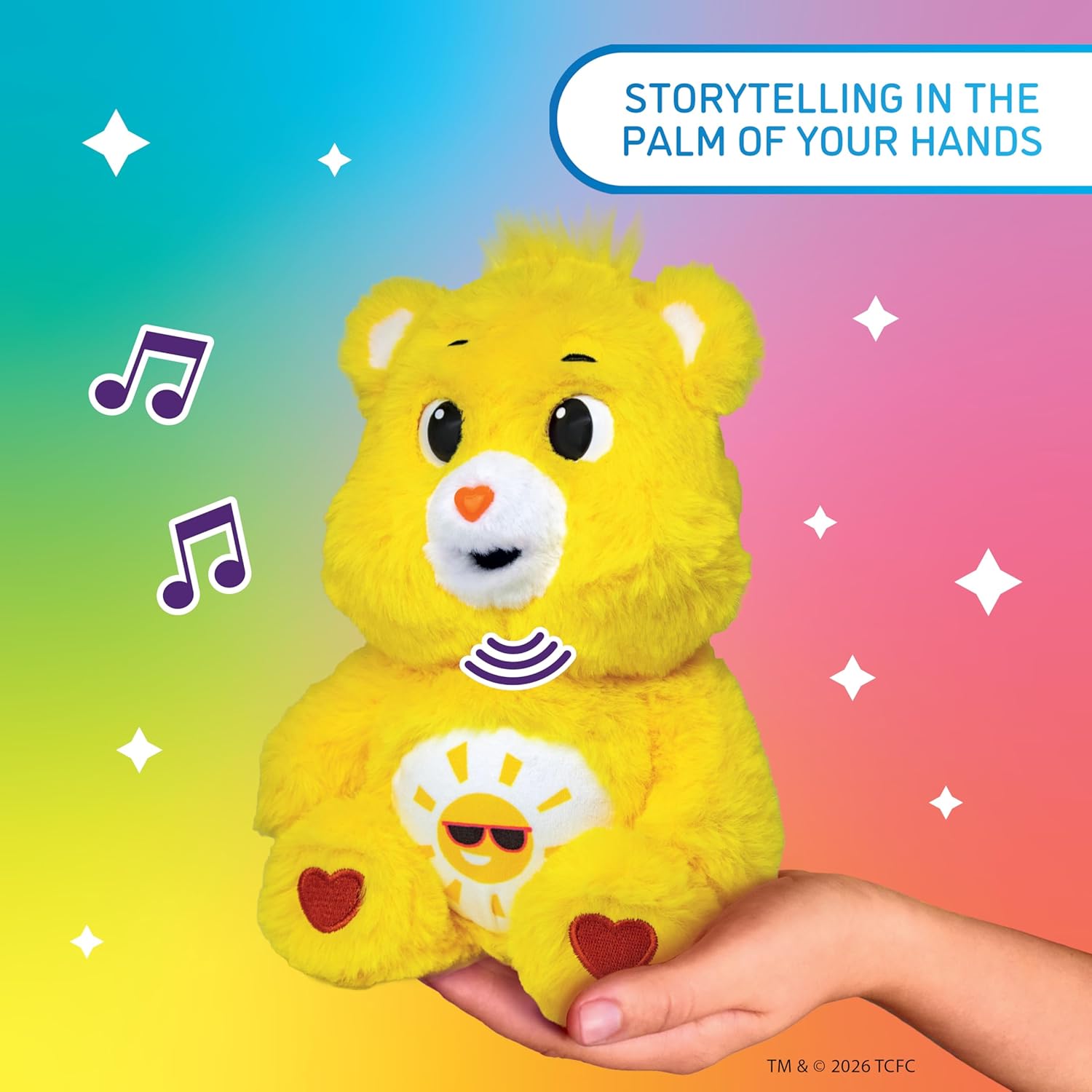 Care Bears Funshine Bear Palm Puppetronic