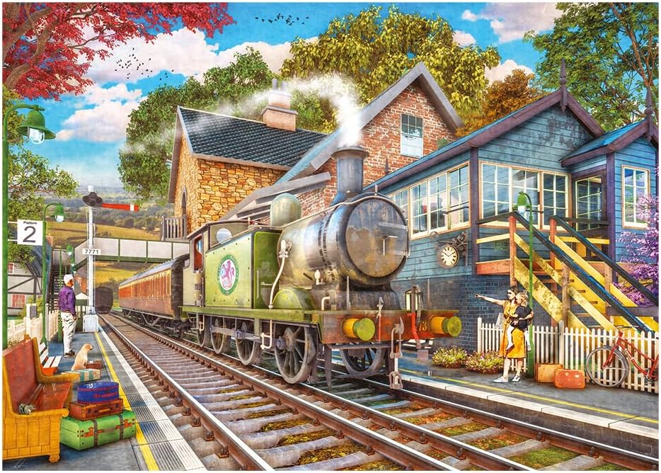 Falcon Puzzles - Morning Arrvial (1000 pieces)