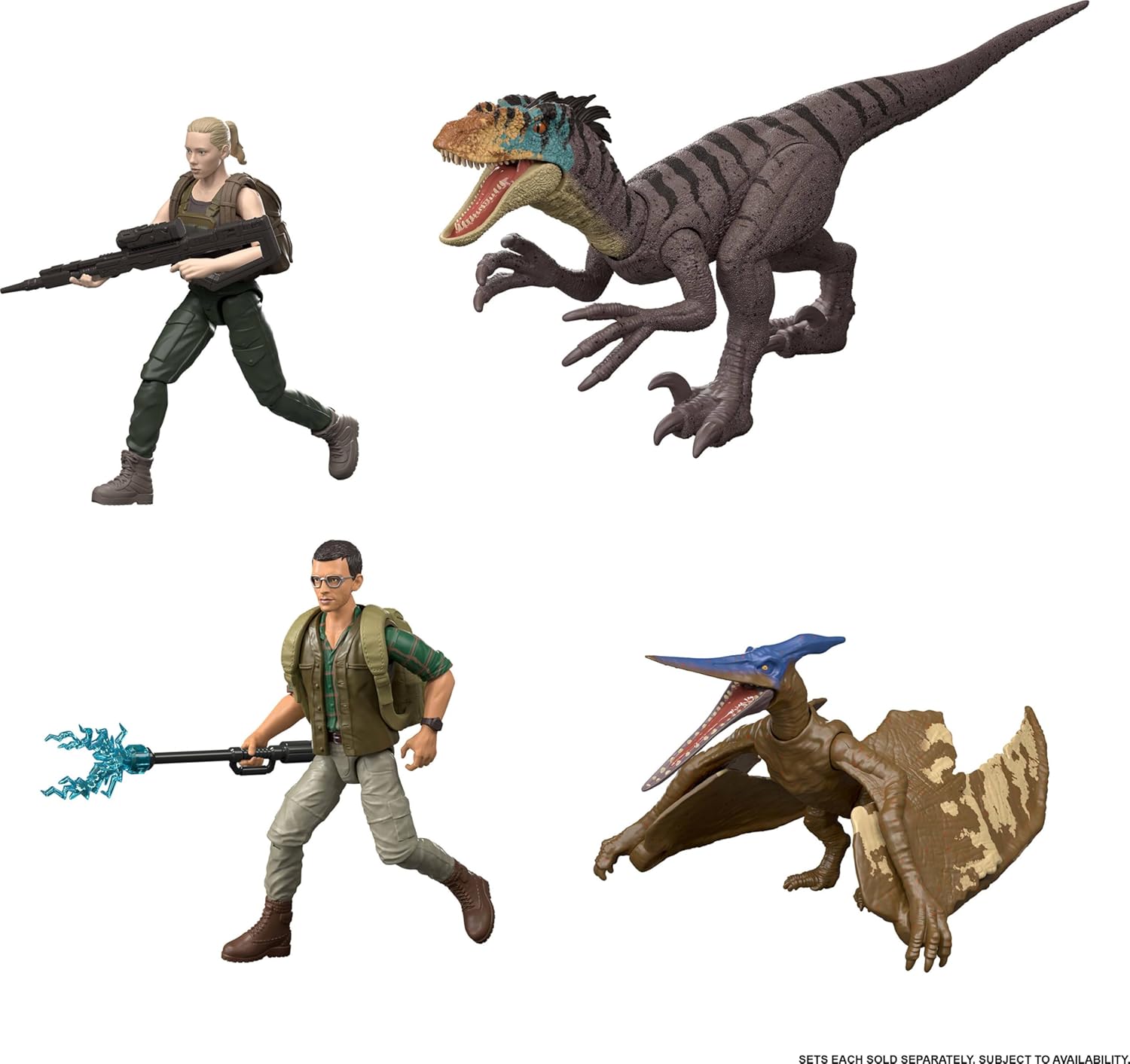 Jurassic World Rebirth - Dr Henry Loomis & Pteranodon