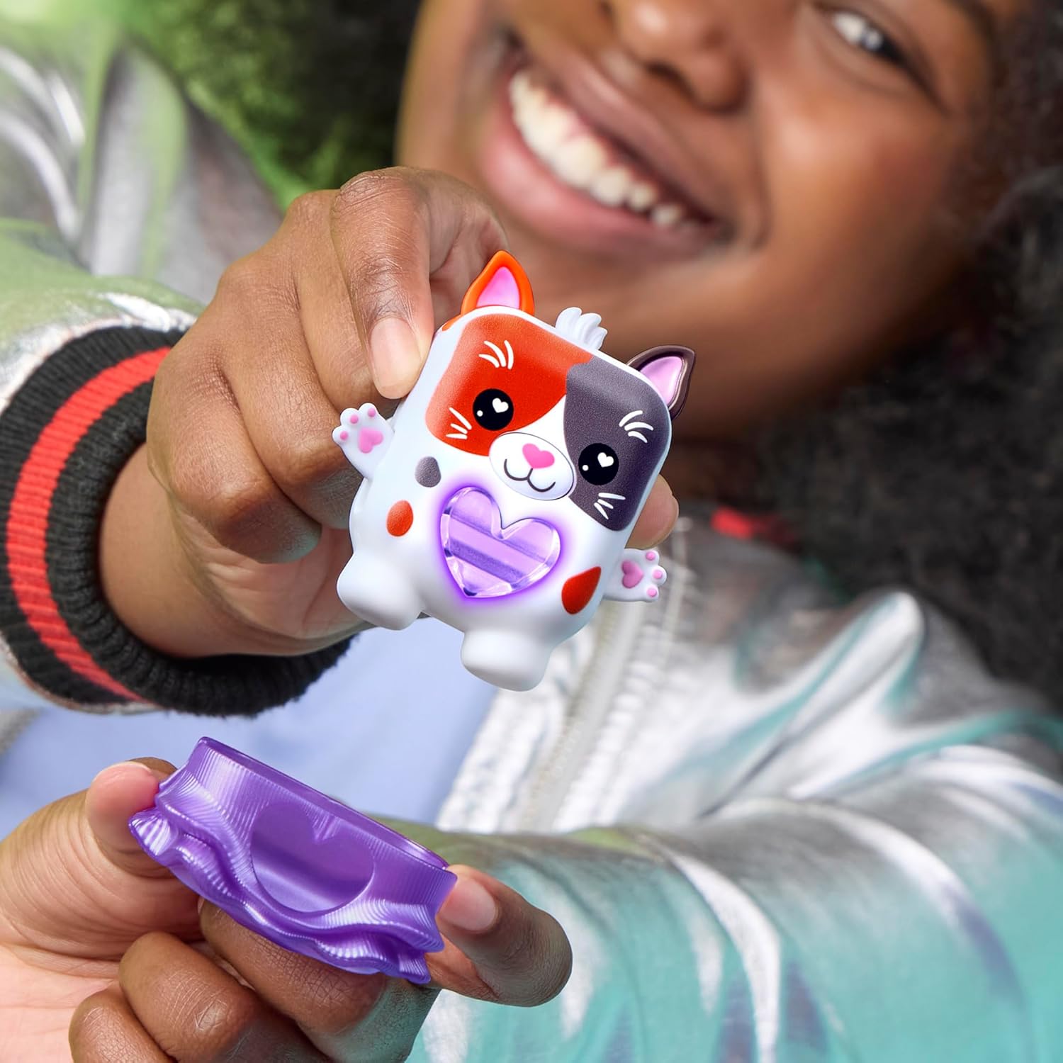 Nano-mals Purrnelope The Calico Kitty Electronic Fidget Pet