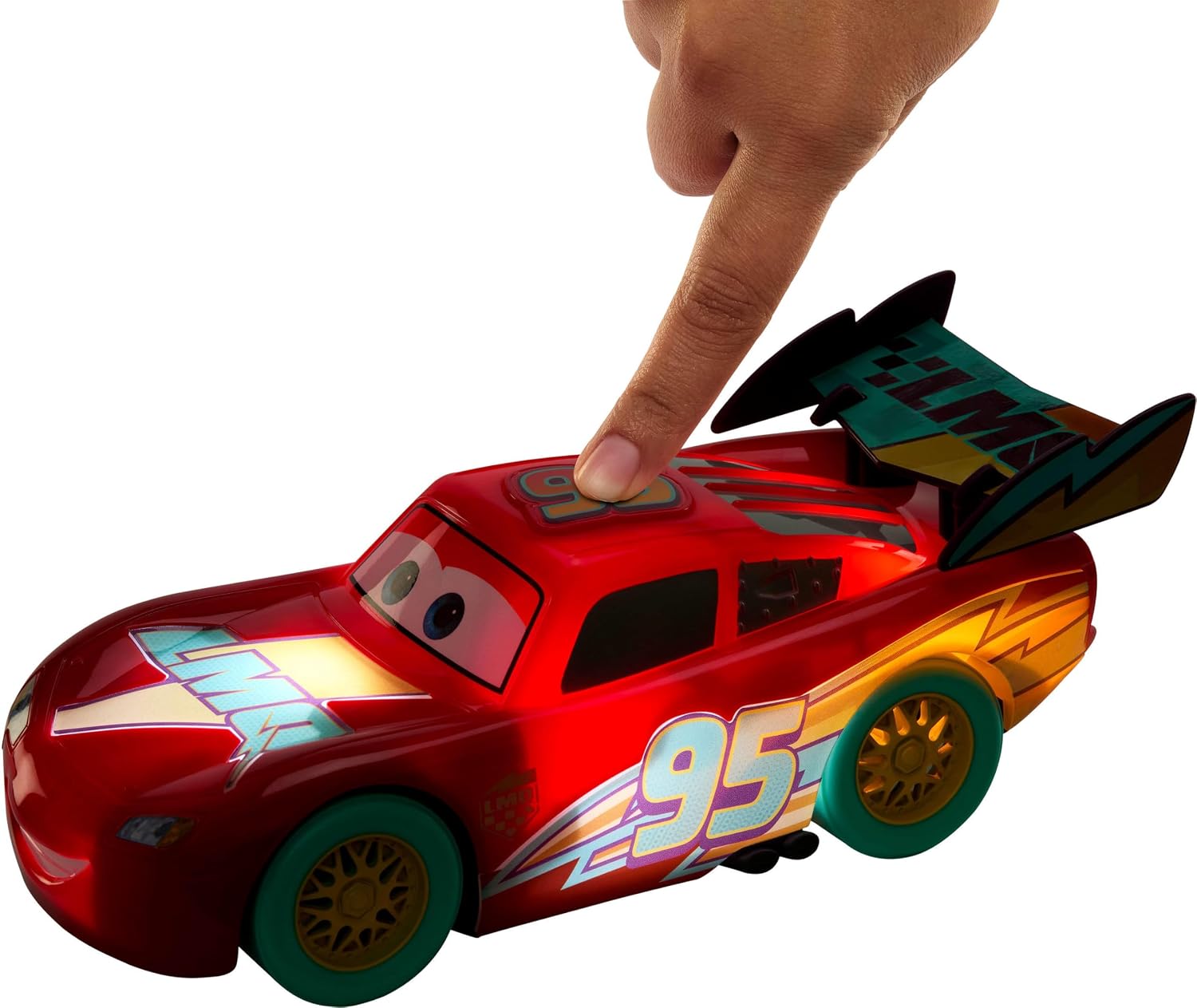 Disney Pixar Cars Race To Celebrate Lights & Sounds Lightning McQueen