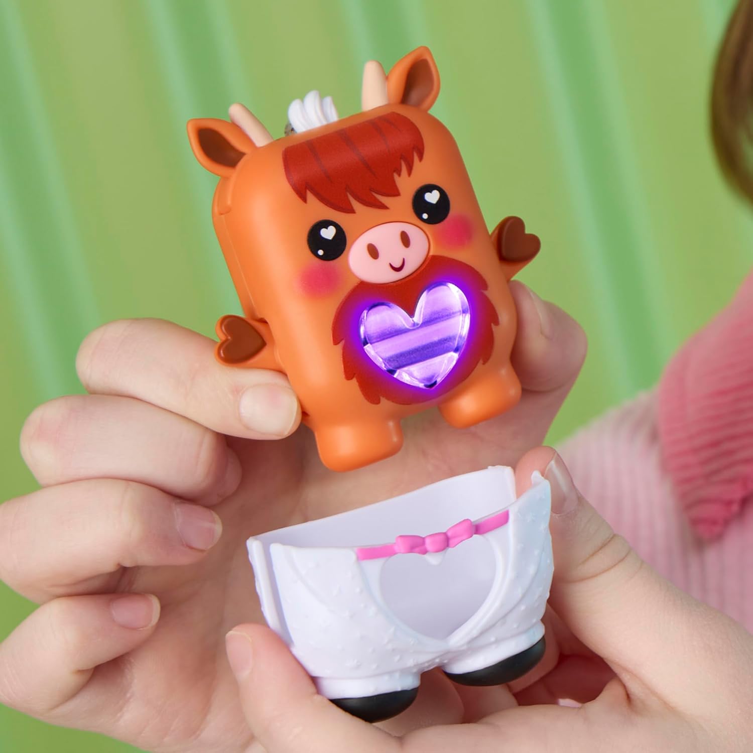 Nano-mals Cowbert The Highland Cow Electronic Fidget Pet