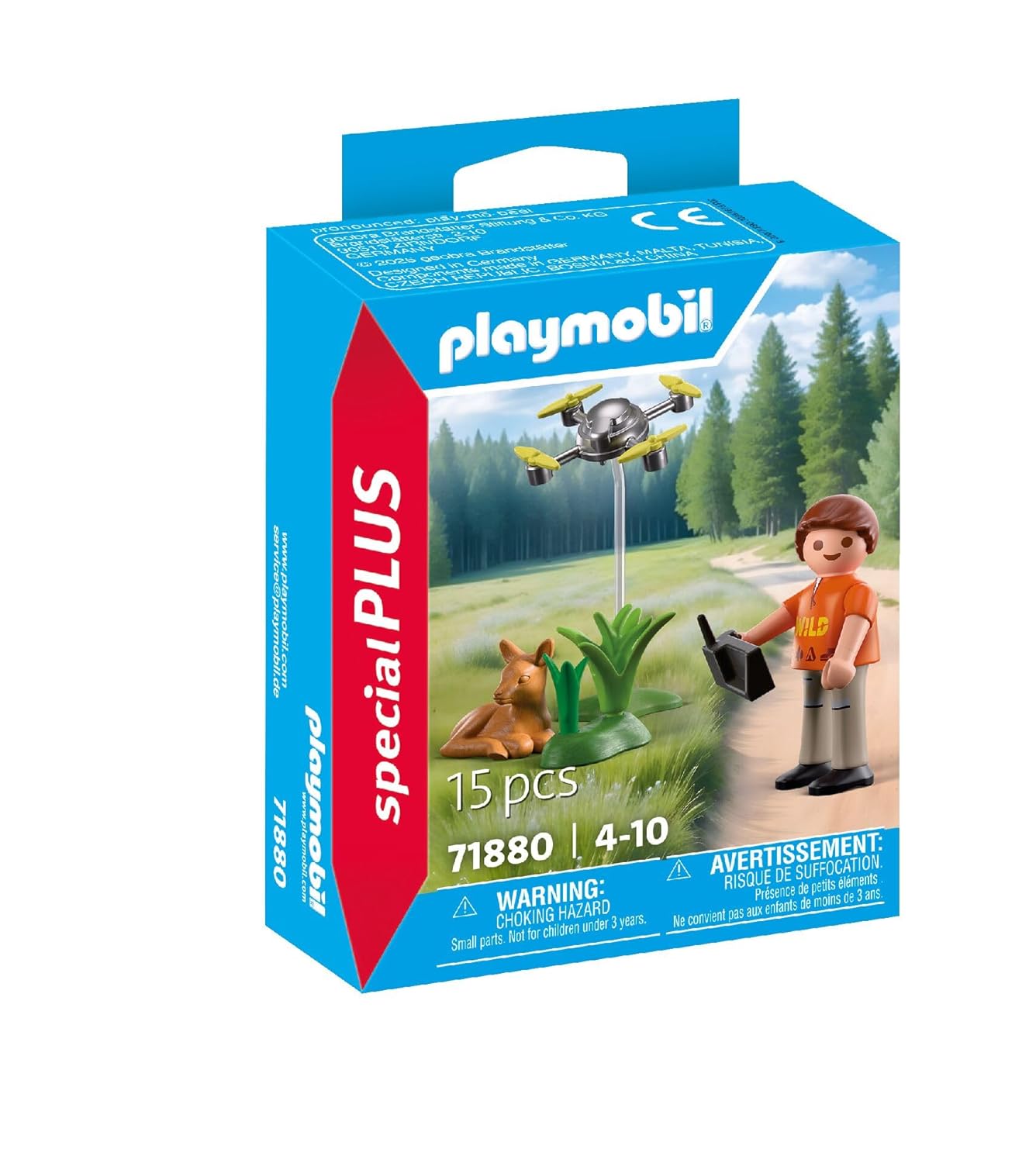 Playmobil Fawn Rescue with Drone