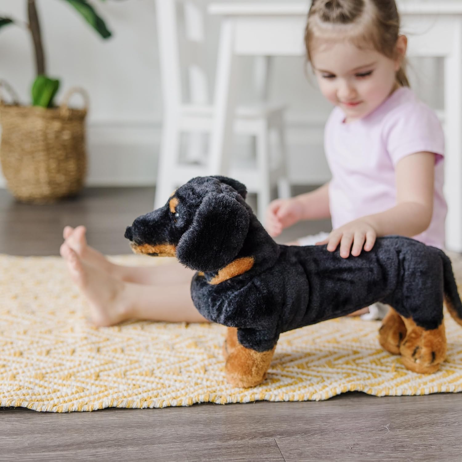 Melissa & Doug Dachshund Plush Toy