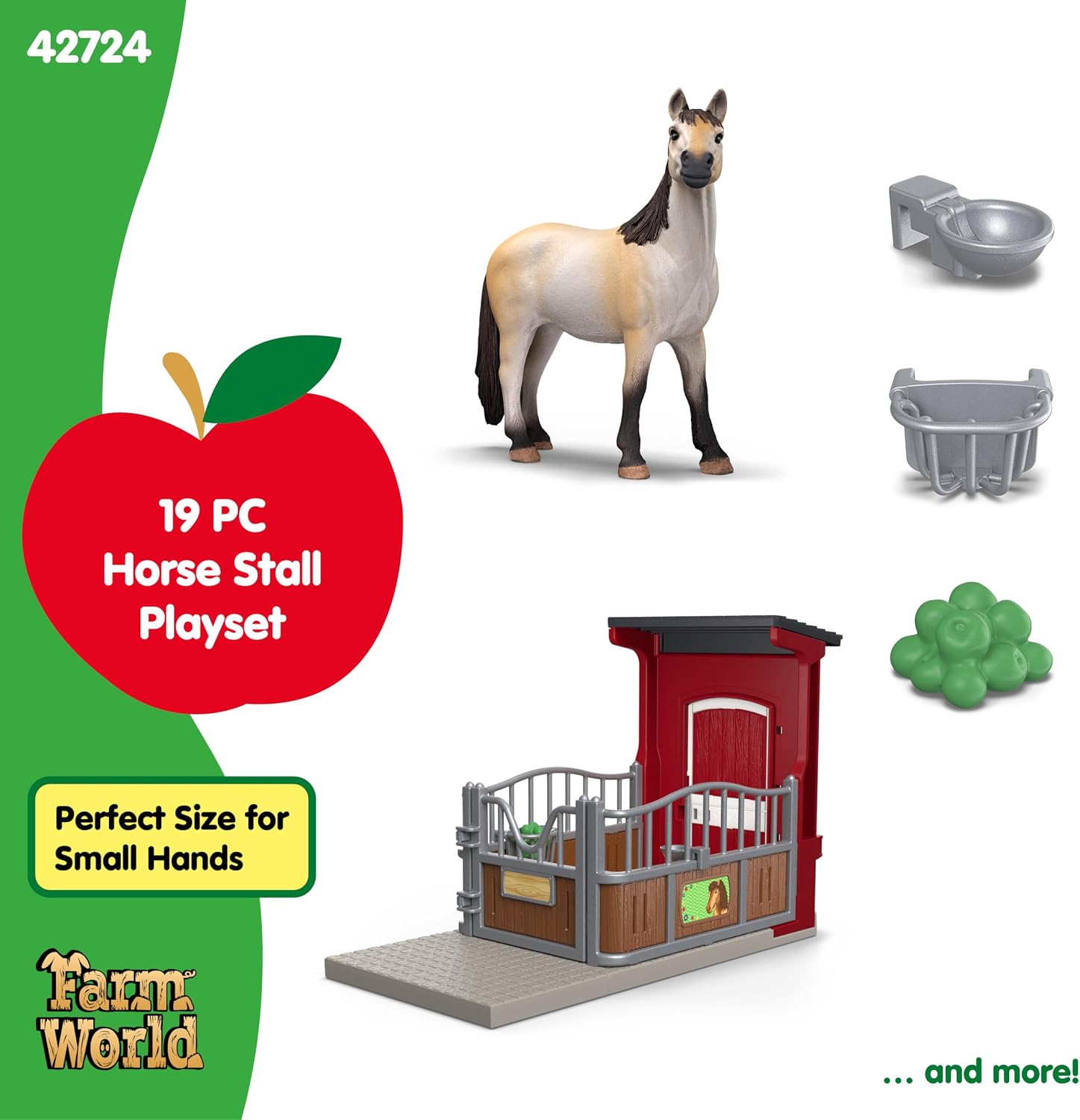 Schleich Horse Club: Pony Box with Mustang Merrie