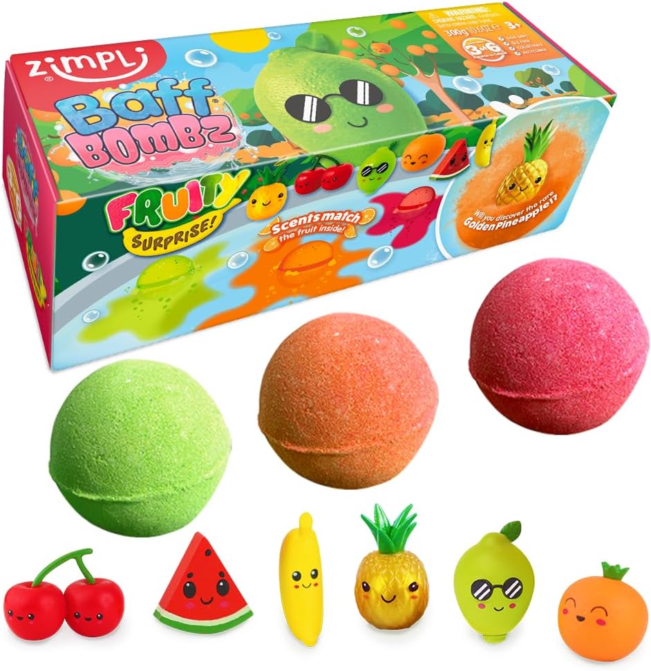 Baff Bomz: Fruity Surprise 100g Surprise Bag