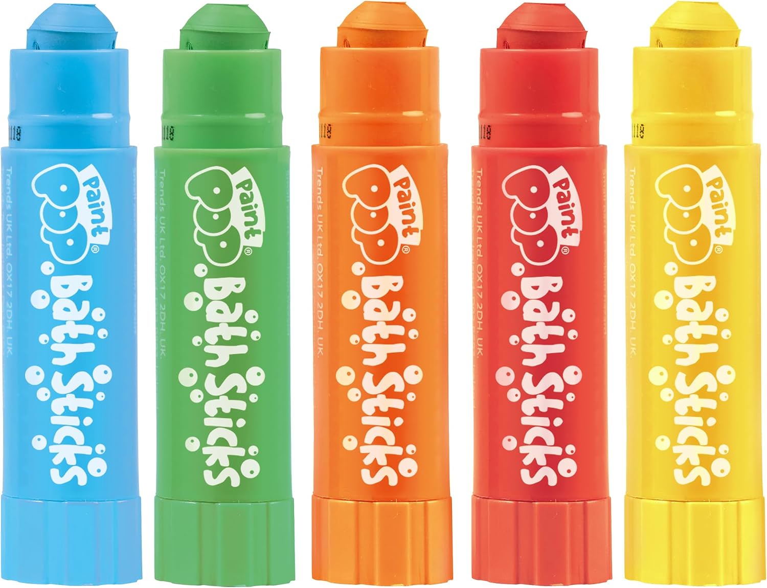 Bath Pop - Colouring Book and 5 Bath Sticks