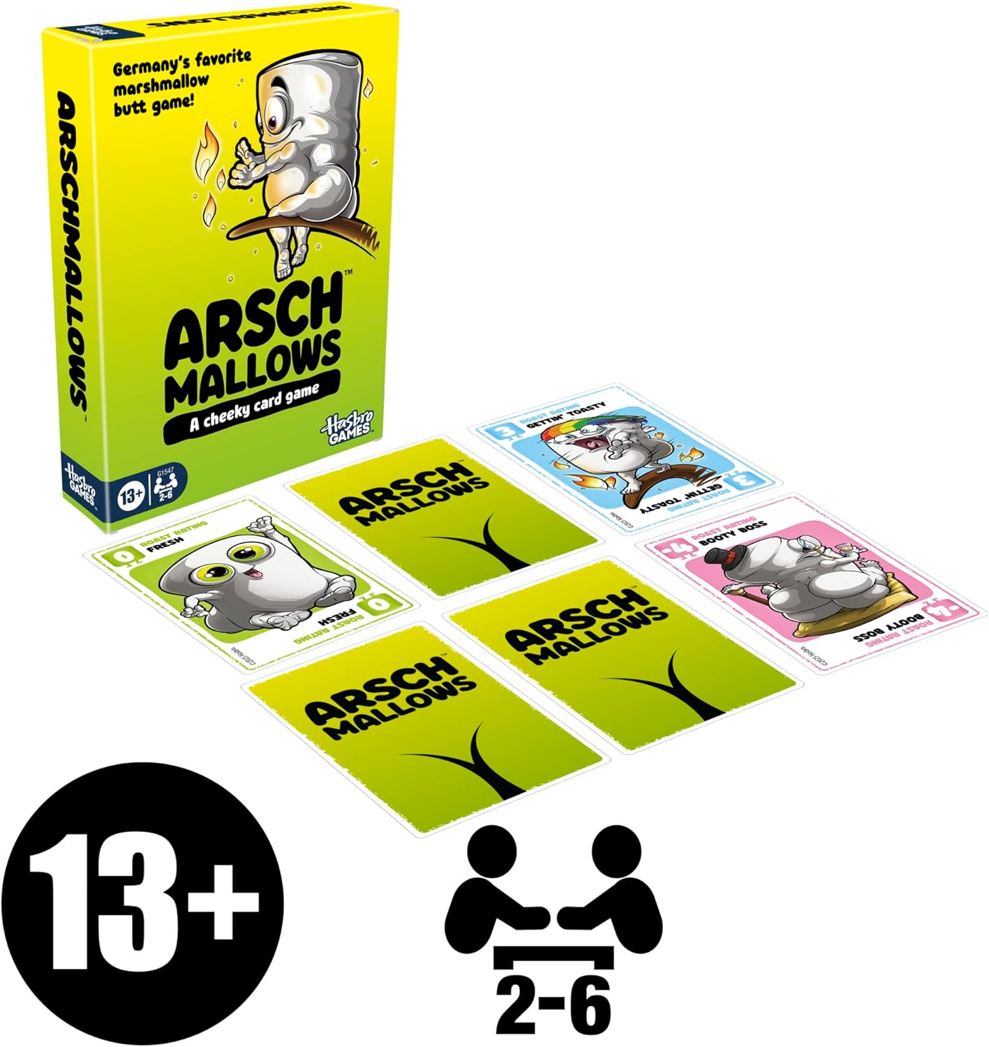 Hasbro Arschmallows Card Game