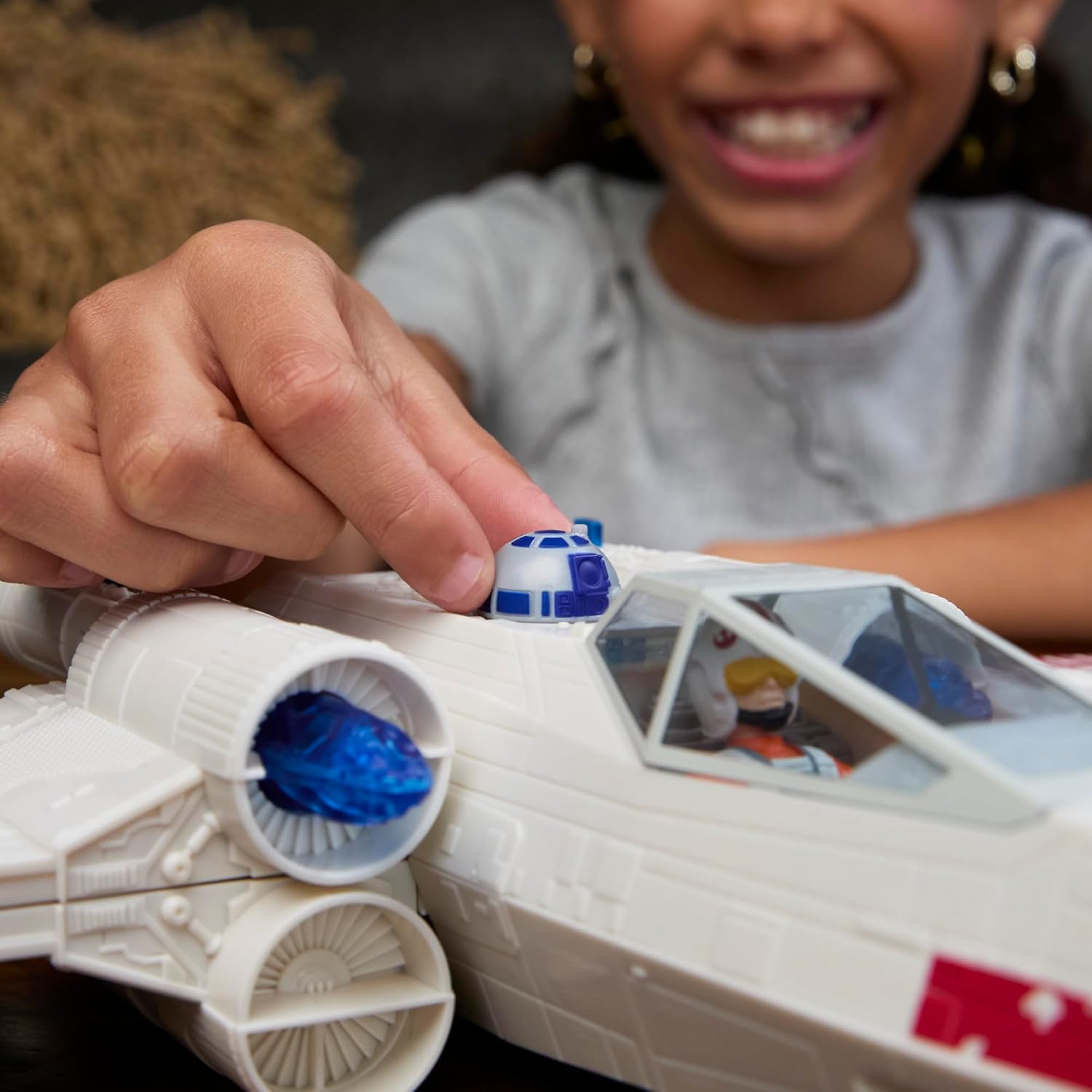 Star Wars Epic World of Action Luke Skywalker's Force Strike X-wing