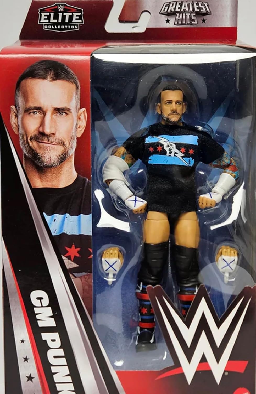 WWE CM Punk Elite Figure - True FX Greatest Hits