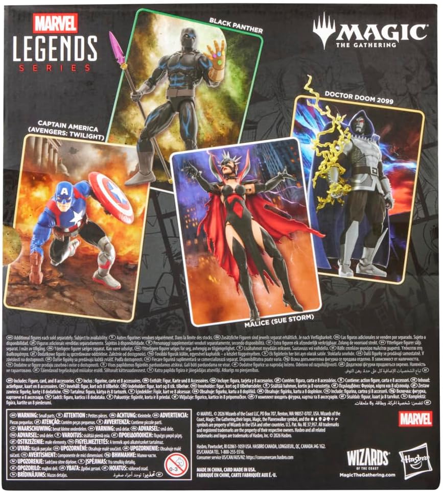 Marvel Legends x Magic the Gathering Black Panther