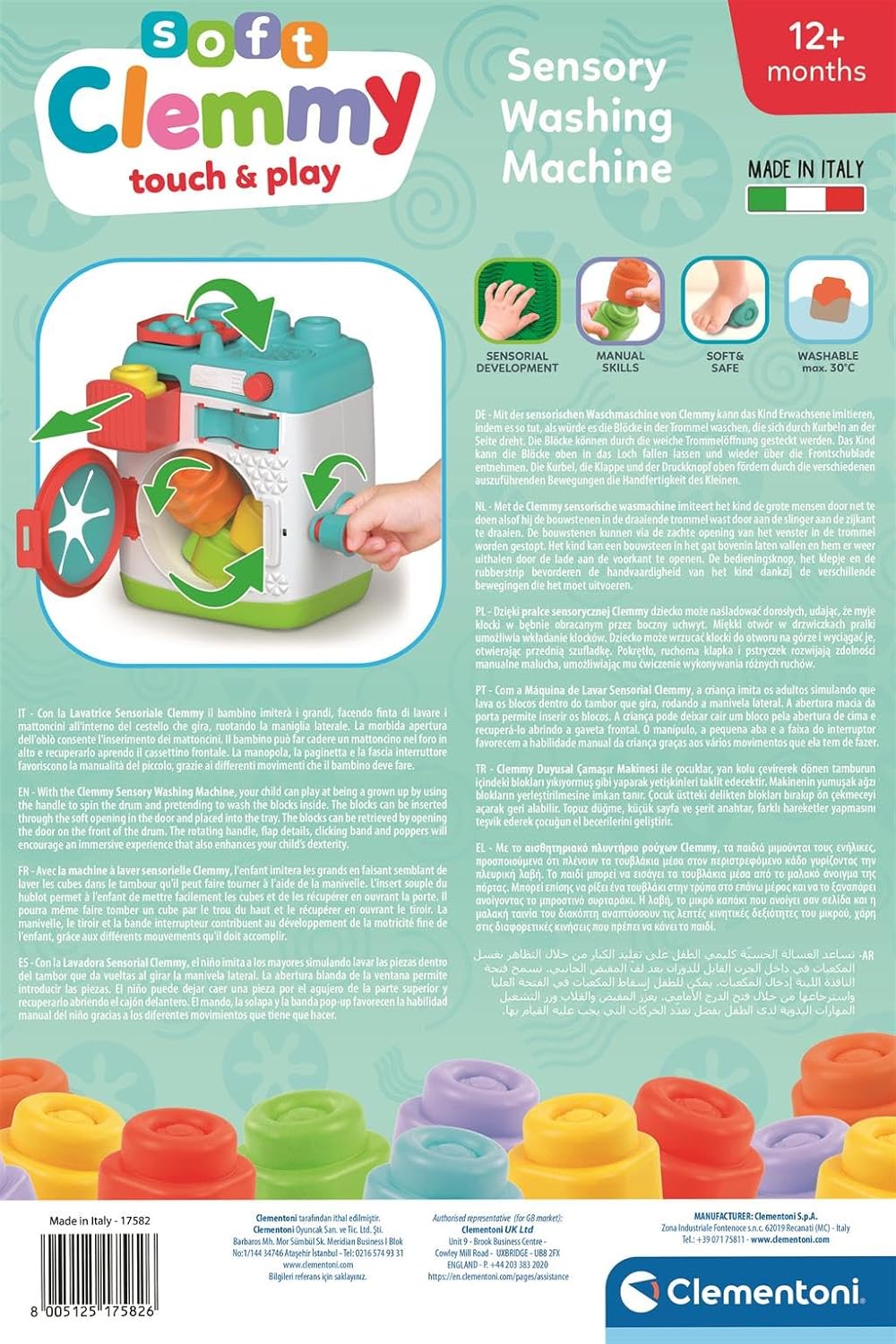 Clementoni Sensory Washing Machine
