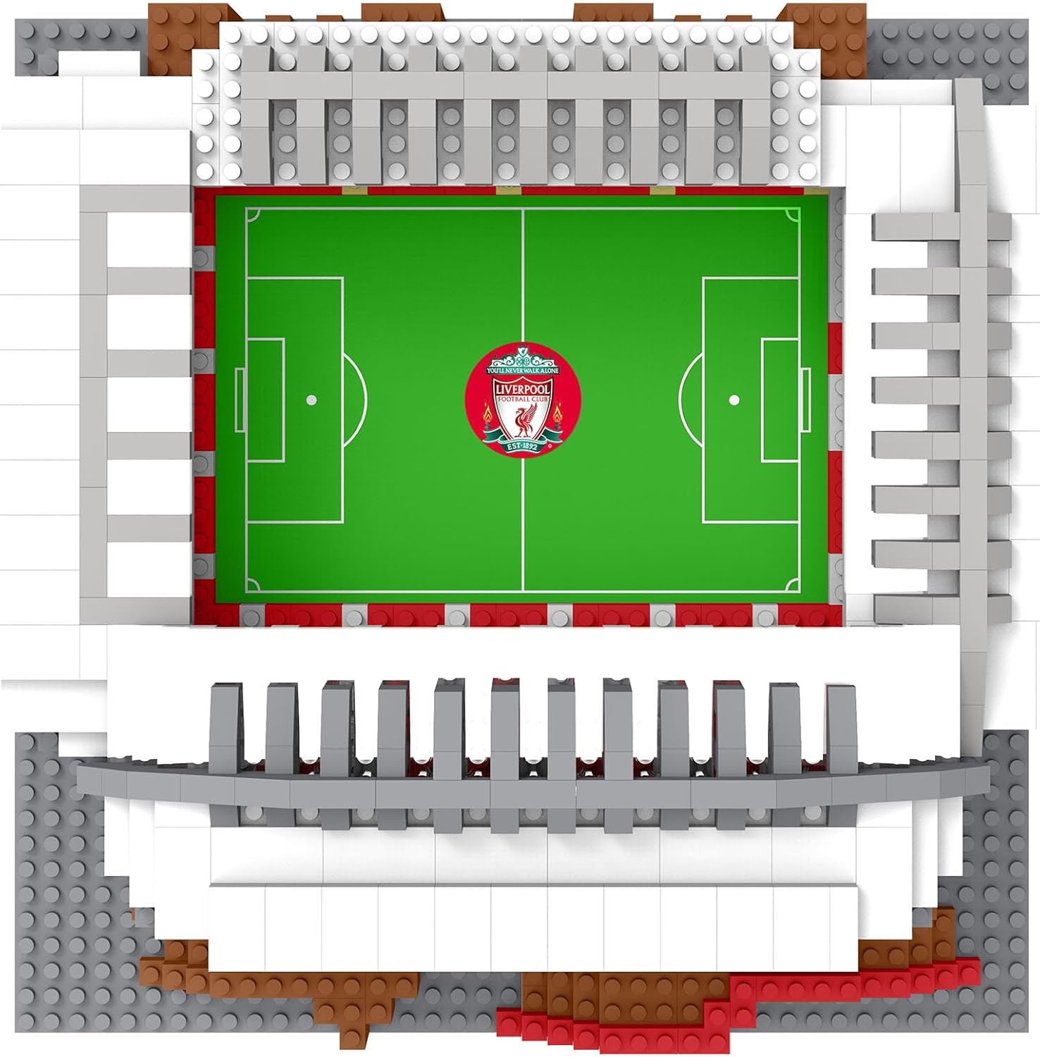 Liverpool Anfield Stadium 3D Construction Set