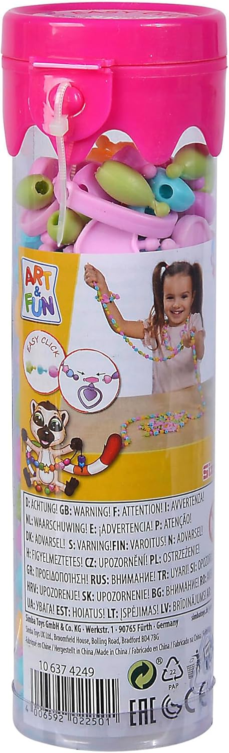 Simba Art & Fun Easy Click Beads in Tube