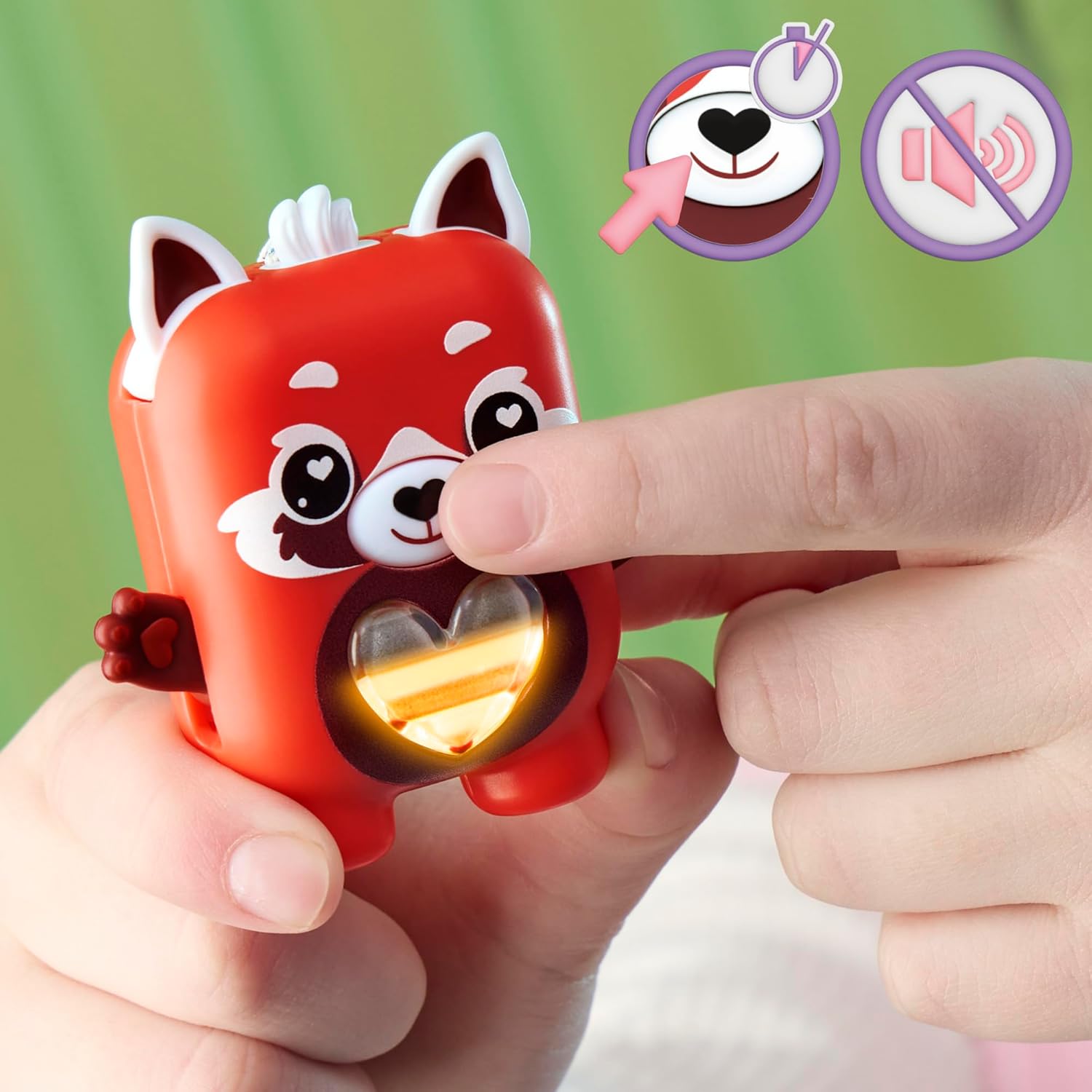 Nano-mals Pamanda The Red Panda Electronic Fidget Pet