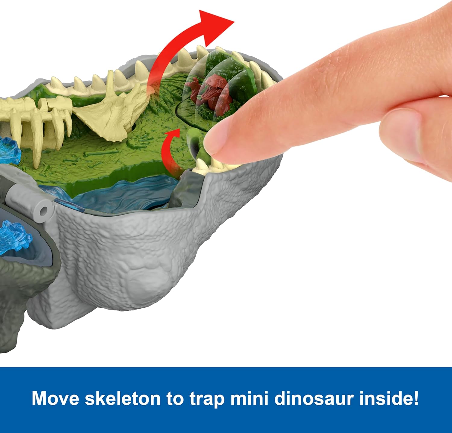 Jurassic World Rebirth - Tyrannosaurus Rex Micro Adventure Playset