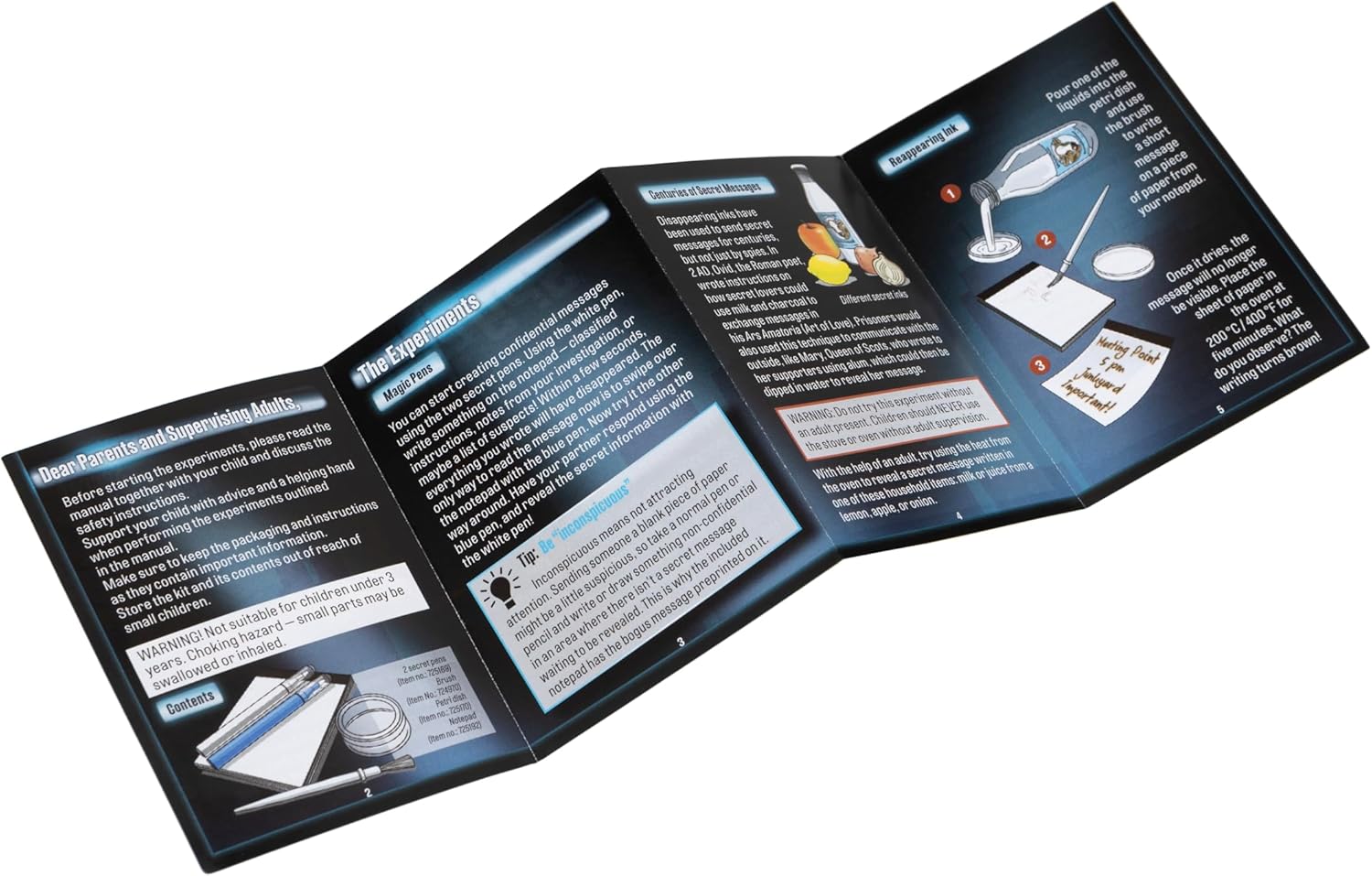 Spy Labs Secret Message Tools Kit