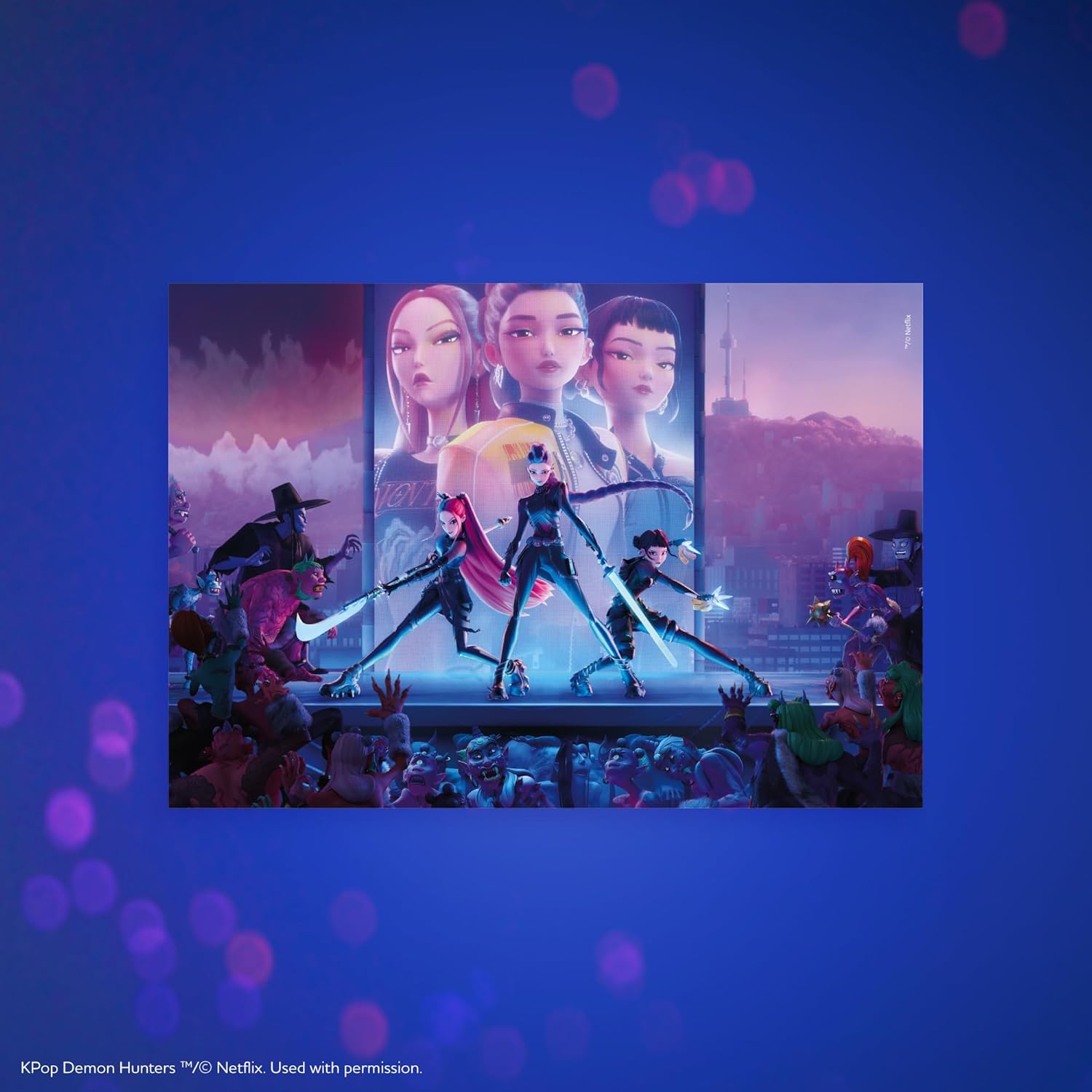 Clementoni K-Pop Demon Hunters 1000 Piece Compact Jigsaw Puzzle