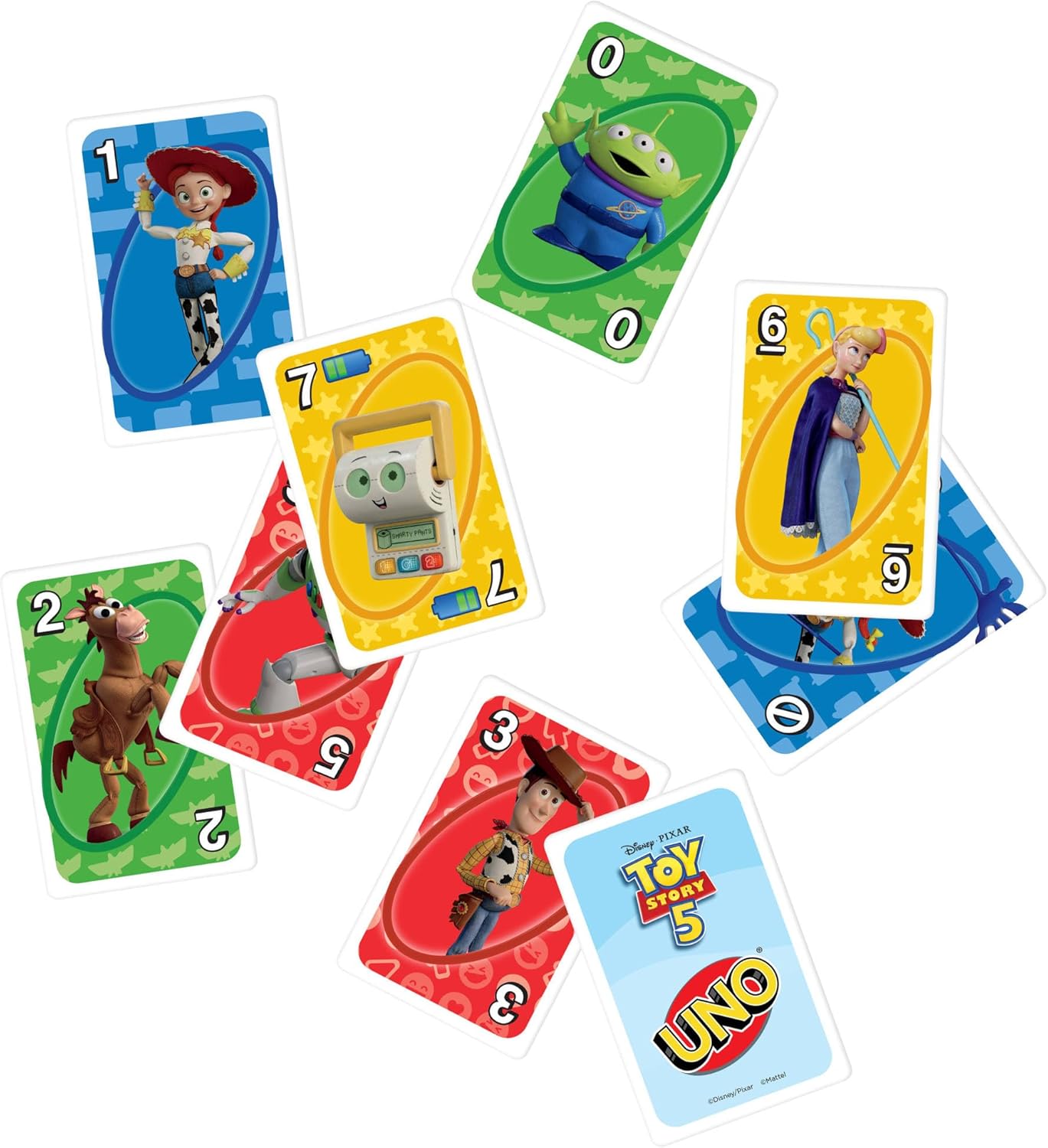 Uno Toy Story 5 Card Game