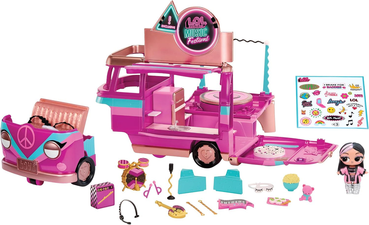 L.O.L. Surprise Music Festival Camper Van