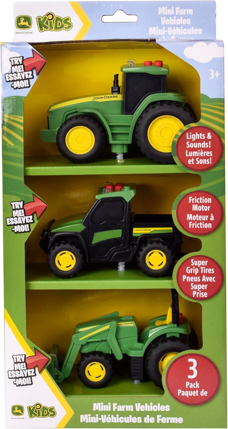 John Deere Mini Vehicle 3 Pack