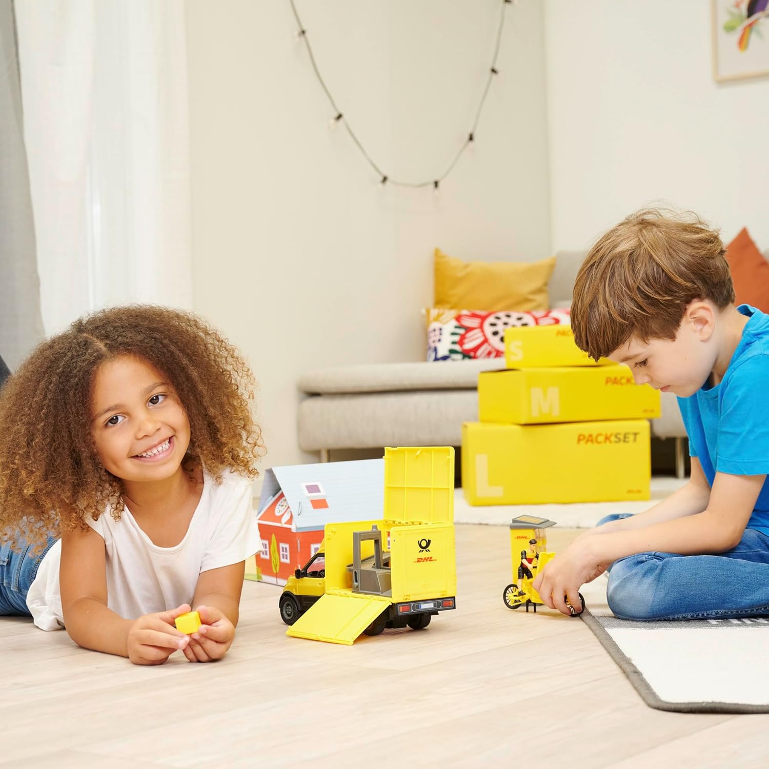 Dickie DHL Delivery Set with Light & Sound
